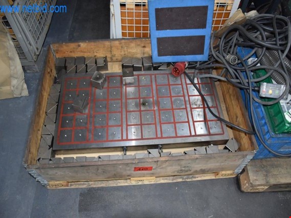 Used Magnetic chuck for Sale (Auction Premium) | NetBid Industrial Auctions