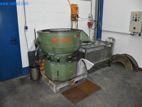 Used Rösler R-150-A7SM Vibratory finishing machine for Sale (Auction Premium) | NetBid Industrial Auctions