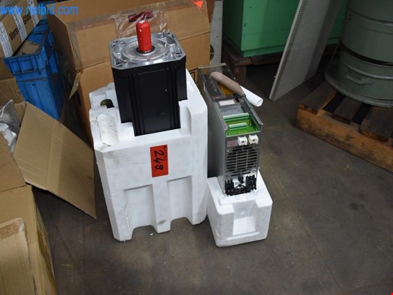 Used Indramat Servomotor MAC112A-0-VD-2-C Servo motor for Sale (Auction Premium) | NetBid Industrial Auctions