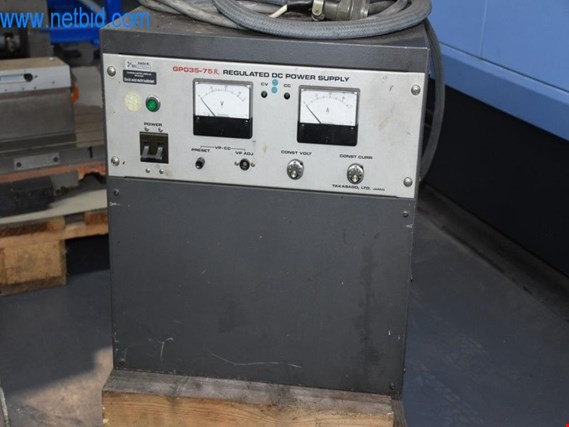 Used Standard Elektrik Lorenz AG GPO35-75 High current power supply for Sale (Auction Premium) | NetBid Industrial Auctions