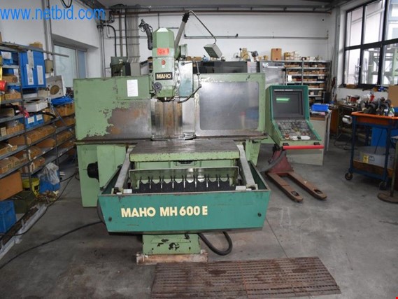 Used Maho MH600E CNC tool milling machine for Sale (Auction Premium) | NetBid Industrial Auctions