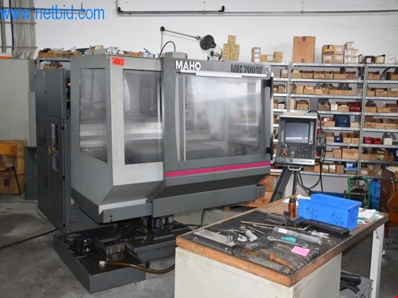 Used Maho MH700W CNC tool milling machine for Sale (Auction Premium) | NetBid Industrial Auctions