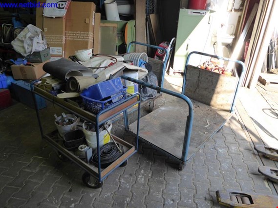 Used 2 Platform transport trolley for Sale (Online Auction) | NetBid Industrial Auctions