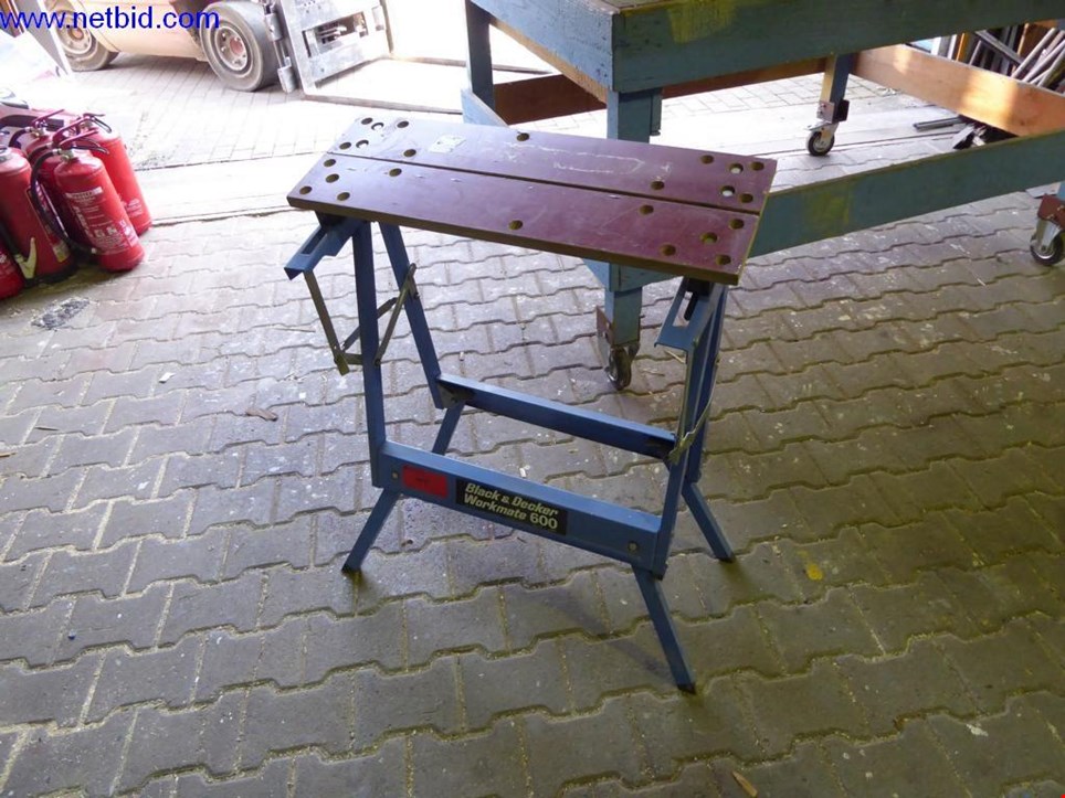 aansporing Wennen aan Afwijken Black & Decker Workmate 600 Work table gebruikt kopen (Online Auction) |  NetBid industriële Veilingen