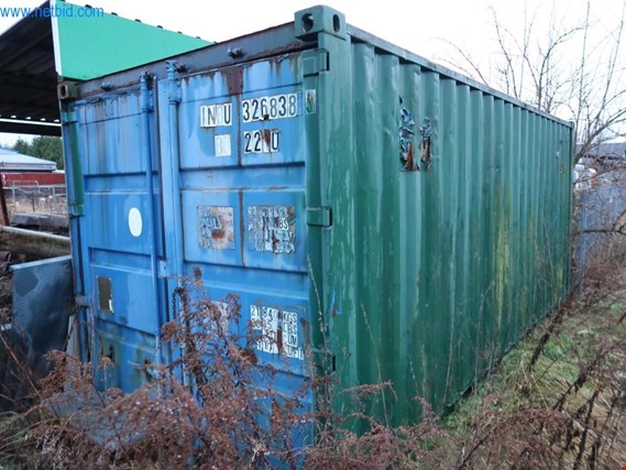 Used 20` sea container for Sale (Auction Premium) | NetBid Industrial Auctions