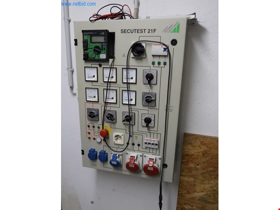 Used Gossen Metrawatt Secutest 21F Electrician test panel for Sale (Auction Premium) | NetBid Industrial Auctions