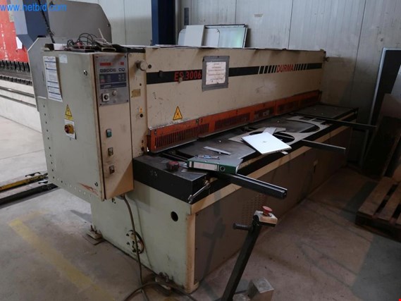 Used Durma ES3006 Plate shears (knockdown is subject to reservation) for Sale (Auction Premium) | NetBid Industrial Auctions