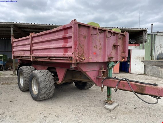 Used Müller Mitteltal KA-TA 18 Tandem dump trailer for Sale (Auction Premium) | NetBid Industrial Auctions