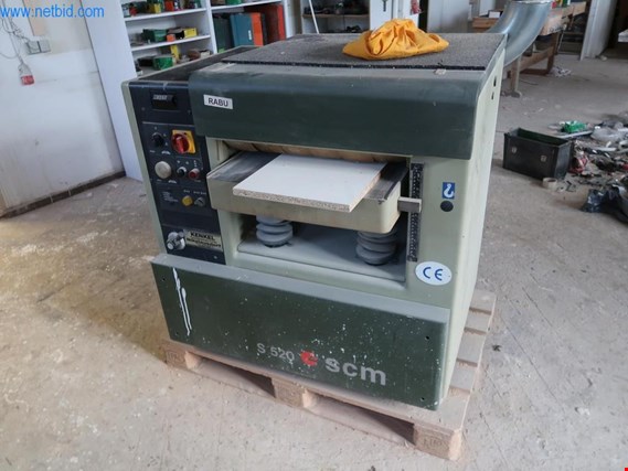 Used SCM S520 Thickness planer for Sale (Auction Premium) | NetBid Industrial Auctions
