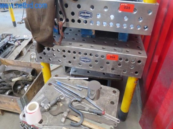 Used Demmeler Hole welding table for Sale (Auction Premium) | NetBid Industrial Auctions
