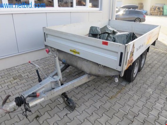Used Humbaur HT 353118 Car tandem trailer for Sale (Auction Premium) | NetBid Industrial Auctions