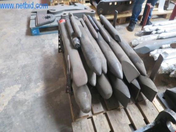 Used 1 Posten Chisel tips for Sale (Auction Premium) | NetBid Industrial Auctions