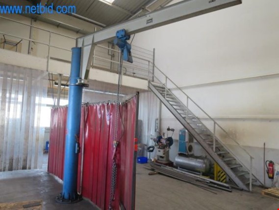 Used Stahl Column-mounted slewing crane for Sale (Auction Premium) | NetBid Industrial Auctions