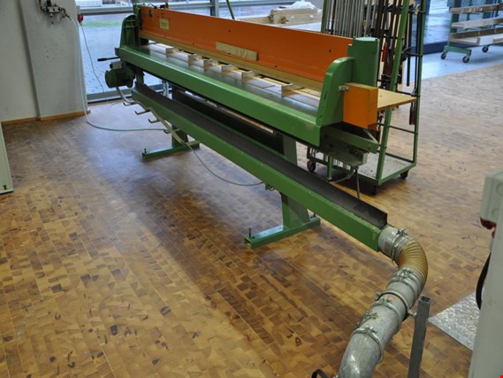 Used Scheer FM 18-3100 Veneer sawing machine for Sale (Auction Premium) | NetBid Industrial Auctions