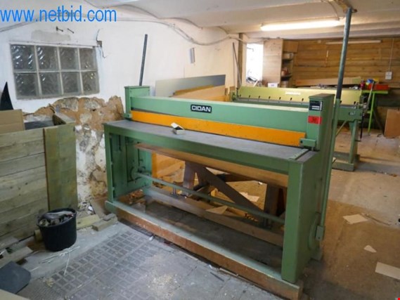 Used Cidan HS 200/1.25 Plate shears for Sale (Auction Premium) | NetBid Industrial Auctions