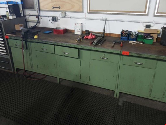 Used 2 Workbenches for Sale (Auction Premium) | NetBid Industrial Auctions
