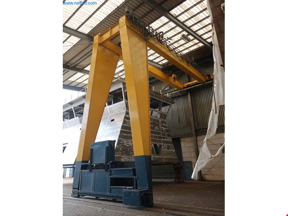 Demag Semi-gantry crane gebruikt kopen (Auction Premium) | NetBid industriële Veilingen