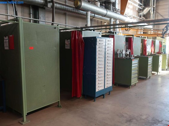 Used 7 Welding booths for Sale (Auction Premium) | NetBid Industrial Auctions