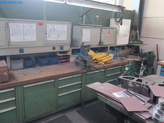 Used 3 Workbenches for Sale (Auction Premium) | NetBid Industrial Auctions