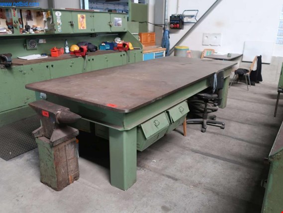 Used Welding table - Later pick up for Sale (Auction Premium) | NetBid Industrial Auctions