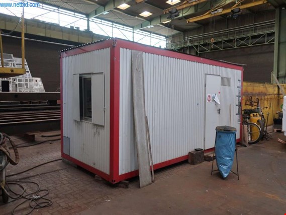 Used 20´ office container for Sale (Auction Premium) | NetBid Industrial Auctions