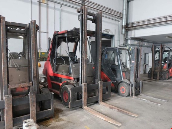 Used Linde H60D Diesel forklift for Sale (Auction Premium) | NetBid Industrial Auctions