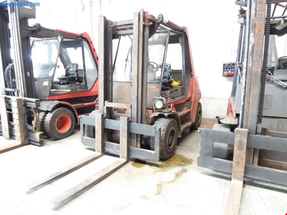 Used Linde H60 Diesel forklift for Sale (Auction Premium) | NetBid Industrial Auctions
