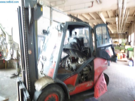 Used Linde H50D Diesel forklift for Sale (Auction Premium) | NetBid Industrial Auctions