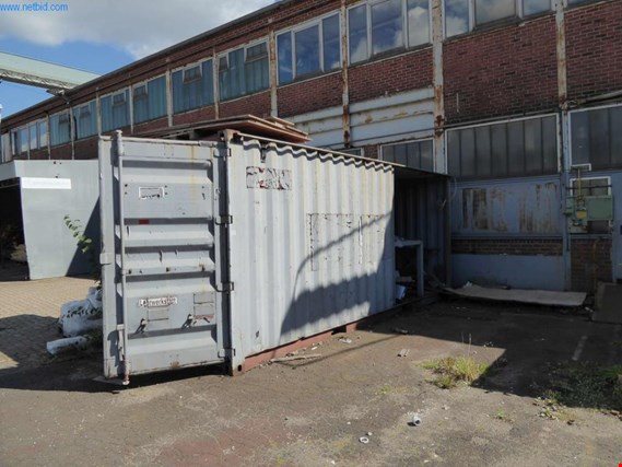Used 2 20´ material container for Sale (Auction Premium) | NetBid Industrial Auctions