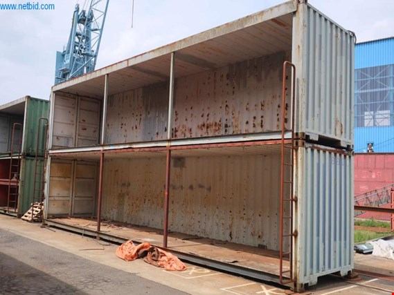 Used 2 40´ material container for Sale (Auction Premium) | NetBid Industrial Auctions