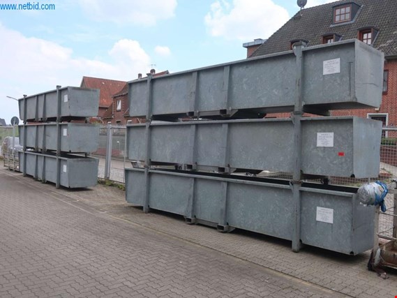 1 Posten Metal transport trays for stacking gebruikt kopen (Auction Premium) | NetBid industriële Veilingen