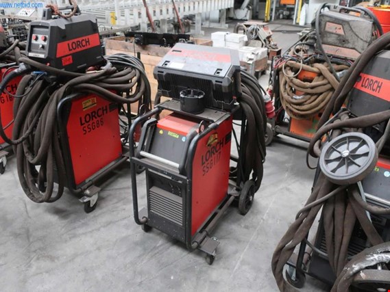 Used Lorch Micor MIG Pulse 400/MF-08 Welding machine (SSG117) for Sale (Trading Premium) | NetBid Industrial Auctions