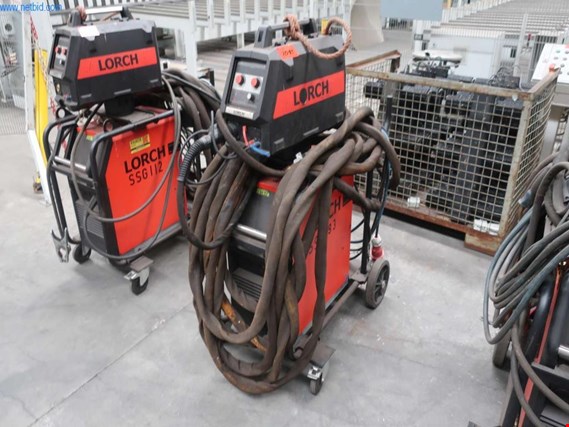 Used Lorch Micor MIG Pulse 400/MF-08 Welding machine (SSG93) for Sale (Trading Premium) | NetBid Industrial Auctions