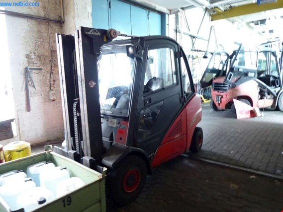 Used Linde H35D Diesel forklift for Sale (Auction Premium) | NetBid Industrial Auctions