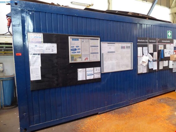 Used 20´ office container (Meisterbude) for Sale (Auction Premium) | NetBid Industrial Auctions