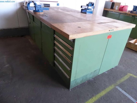 Used Double workbench for Sale (Auction Premium) | NetBid Industrial Auctions