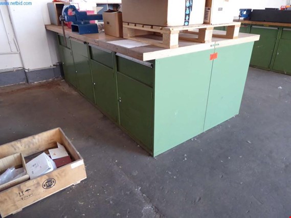 Used Double workbench for Sale (Auction Premium) | NetBid Industrial Auctions
