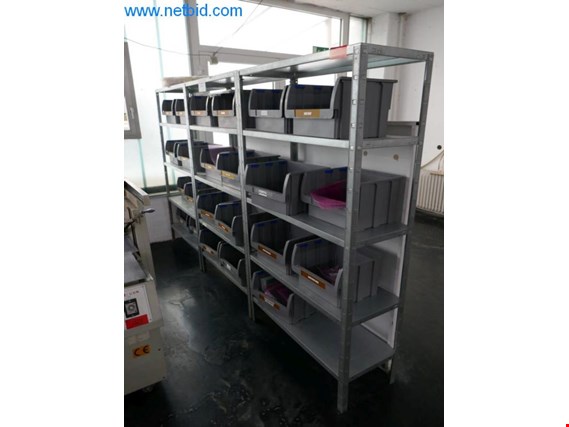 Used 6 Metal shelves for Sale (Auction Premium) | NetBid Industrial Auctions