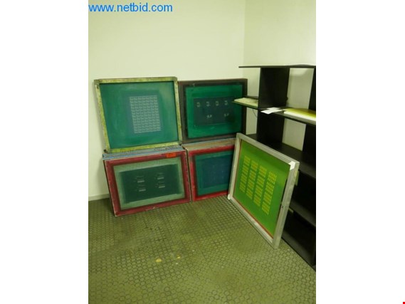 Used 1 Posten Screen printing frame for Sale (Auction Premium) | NetBid Industrial Auctions