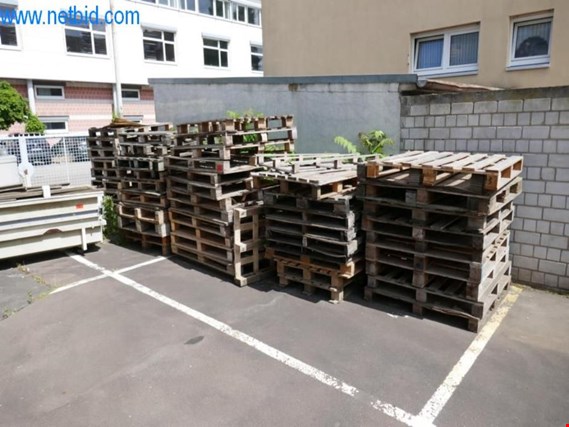 1 Posten Holzpaletten gebraucht kaufen (Trading Premium) | NetBid Industrie-Auktionen