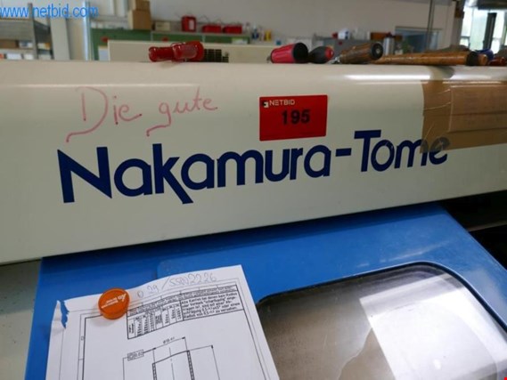 Used Nakamura-Tome TMC-15 CNC lathe for Sale (Auction Premium) | NetBid Industrial Auctions