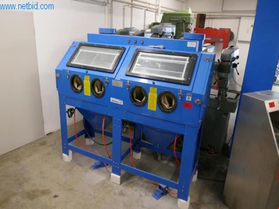 Used Datona DT-55116 double glass bead blasting cabinet for Sale (Auction Premium) | NetBid Industrial Auctions