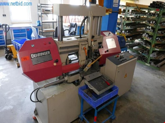 Used Behringer HBP263A fully automatic metal band saw for Sale (Auction Premium) | NetBid Industrial Auctions