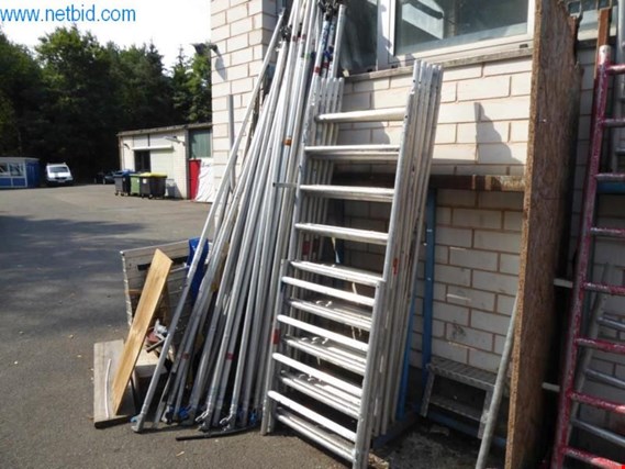 Used 1 Posten  Rolling scaffold parts for Sale (Auction Premium) | NetBid Industrial Auctions