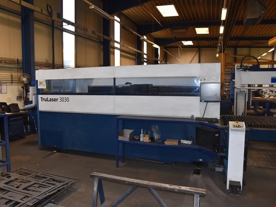 Used Trumpf TruLaser 3030 L20-1 Laser cutting machine (defect) for Sale (Auction Premium) | NetBid Industrial Auctions