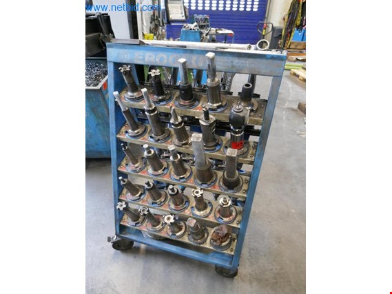 Used 48 Tool holders SK50 for Sale (Trading Premium) | NetBid Industrial Auctions