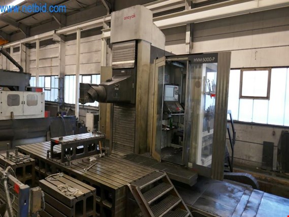 Used Anayak HVM-5000-P 3+2 axis CNC bed milling machine for Sale (Auction Premium) | NetBid Industrial Auctions