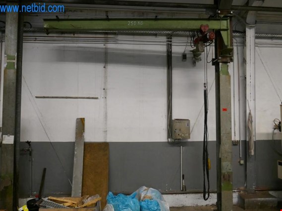 Used Wall-mounted slewing crane for Sale (Auction Premium) | NetBid Industrial Auctions