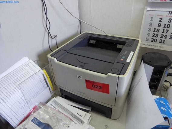 Used HP P2015 Laser printer for Sale (Auction Premium) | NetBid Industrial Auctions