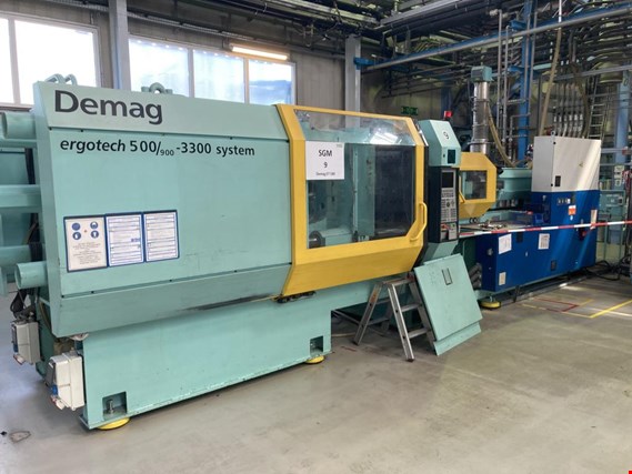 Used Demag-Sumitomo Ergotech 500/900-3300 Spiral moulding machine for Sale (Auction Standard) | NetBid Industrial Auctions
